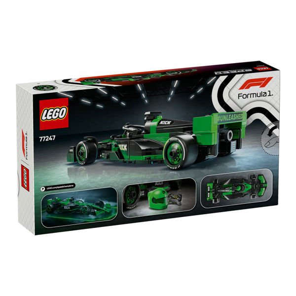 77247 Lego Speed Champ.KICK Sauber F1 Team C44 Yarış Arabası 259 parça +10 yaş