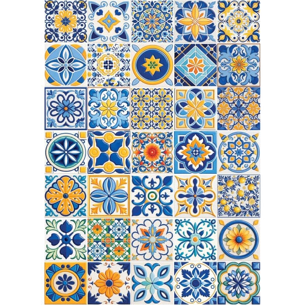 20883 PUZZLE 1000 BLUE MOSAİC COLLECTİON