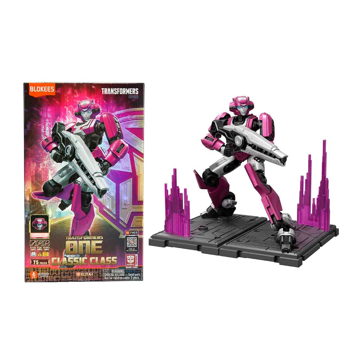71163 SUN-BLO-FİGÜR TRANSFORMERS CLASSIC CLASS 13 ELITA-1 BO TRNS