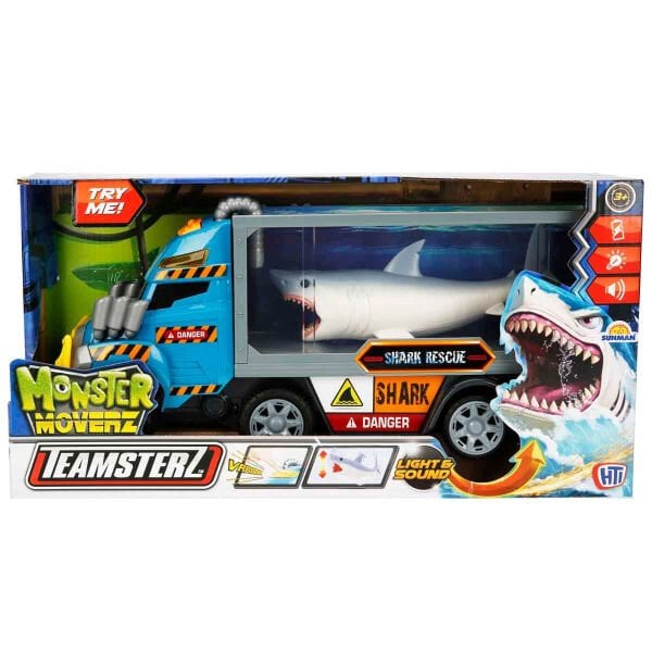 72841 SUN-HTI-TMZ-MOTORİZE ARABA KÖPEK BALIĞI KURTARICISI MÜZİK IŞIK FW