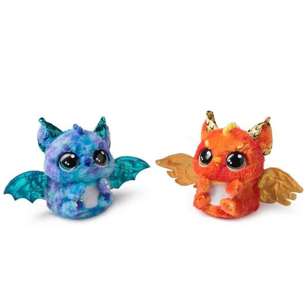 69282 SUN- Sesli ve Işıklı Hatchimals Alive Mystery Hatch Draggle İnteraktif Peluş Sürpriz Yumurta