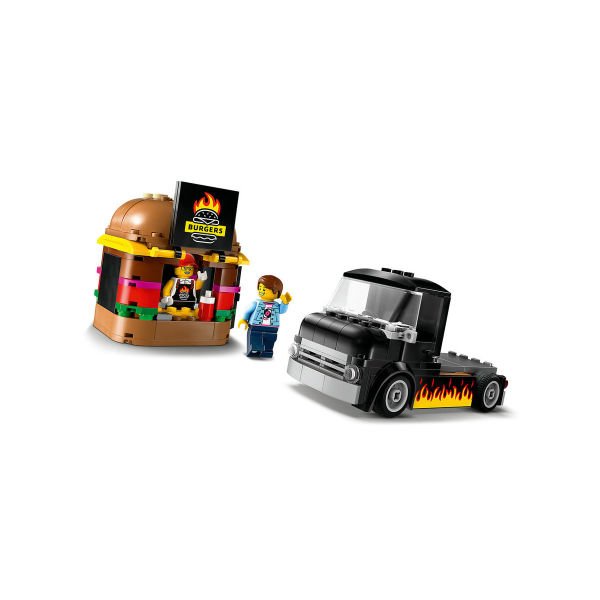 60404 LEGO® City Hamburger Kamyonu 194 parça +5 yaş