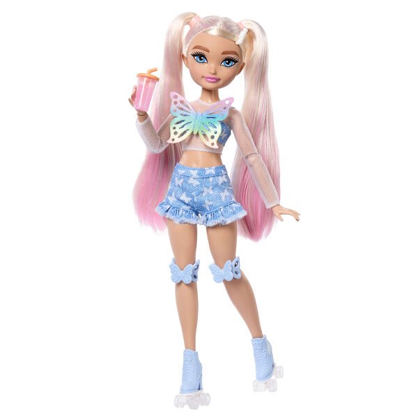 JFX96 Malibu - Barbie Dream Besties Paten Partisi Malibu Bebek ve Aksesuarları