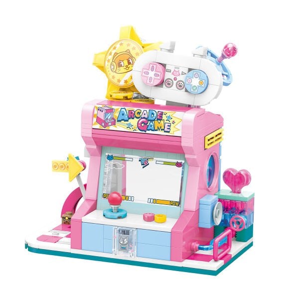 KP28019 Keeppley Lovely Street - Orange Cat Game Room 384 Parça Yapım Seti