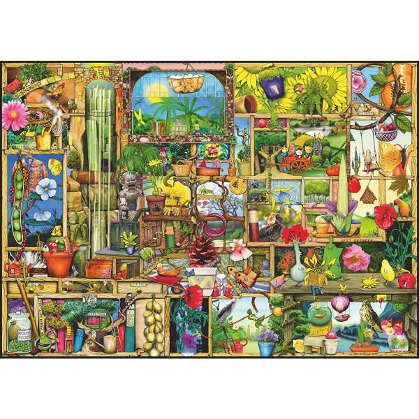 194988 Ravensburger Bahçıvan Dolabı 1000 Parça Puzzle