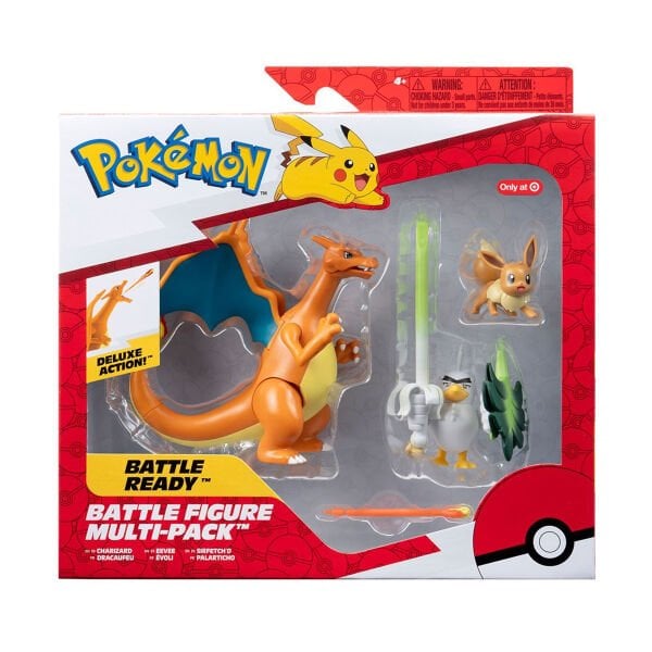 POK PKW2980 Pokemon Battle Aksiyon Figür ve Figür 3lü set