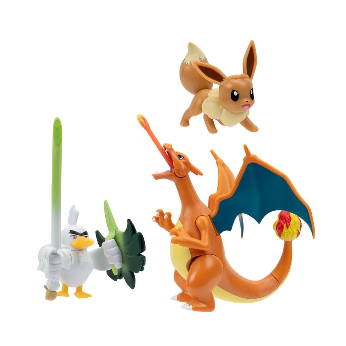 POK PKW2980 Pokemon Battle Aksiyon Figür ve Figür 3lü set
