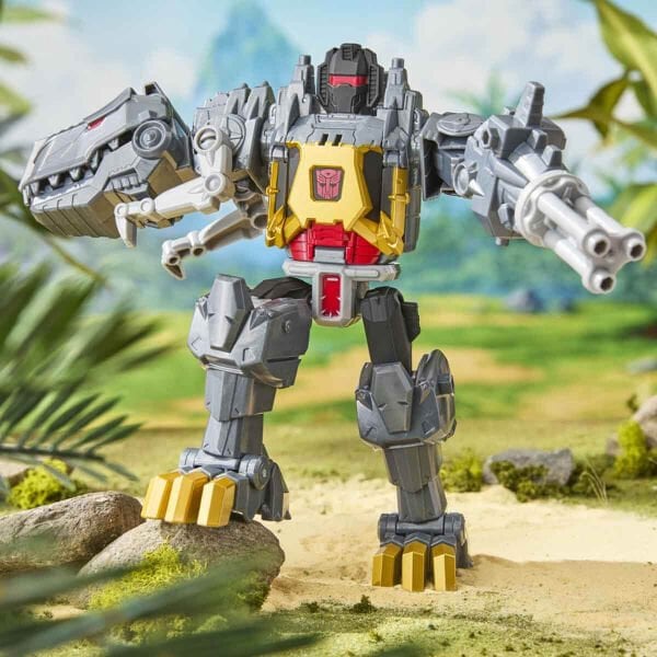 G0748 Transformers Cyberworld Grimlock Chomp And Battle Aksiyon Figürü