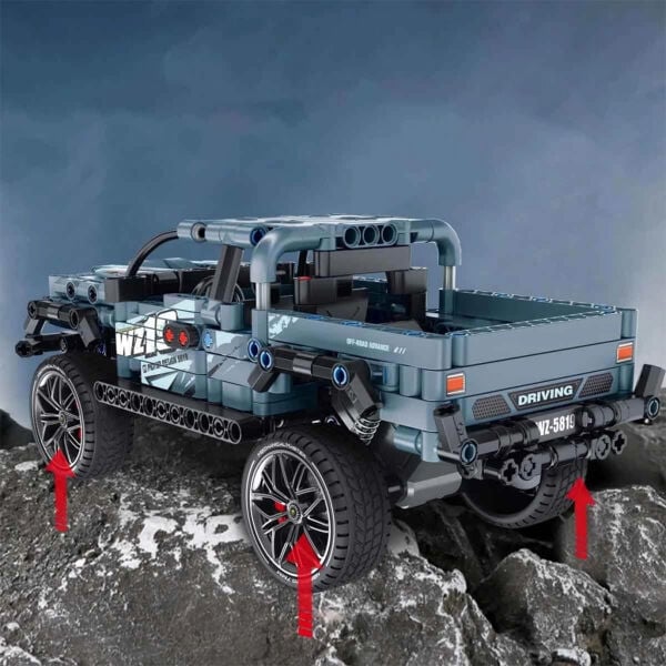 1005819 SUN-IMM-ARAZİ ARACI PICK-UP GRİ PB 463PRÇ