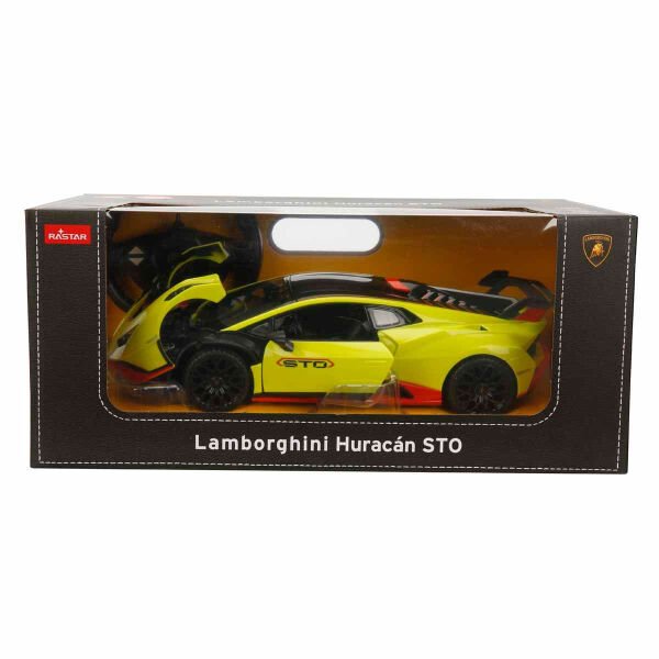 98700 Lamborghini Huracan STO Işıklı Uzaktan Kumandalı Araba 1:14 -Sunman