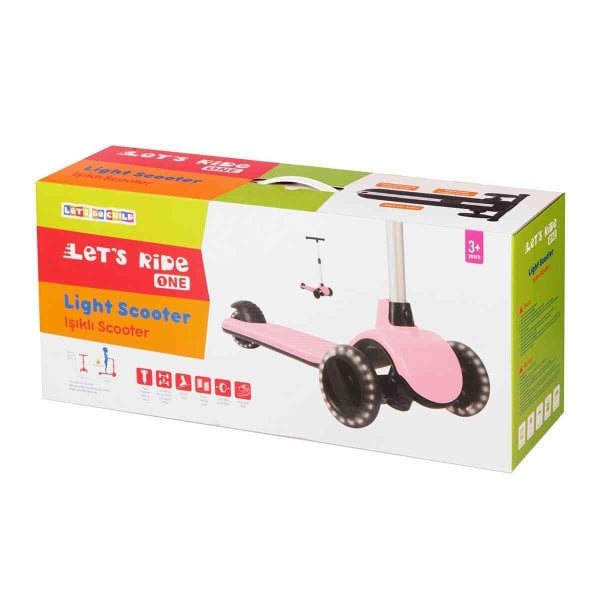 30908-LC Let Ride Scooter Pembe -Lets be Child