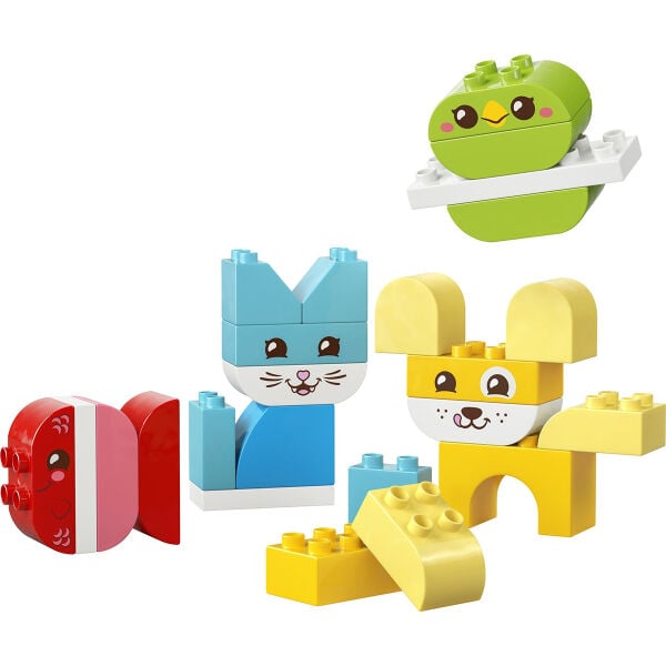 10477 Lego Duplo 3'ü1 Arada Yaratıcı Sevimli Hayvanlar 24 parça +1,5 yaş