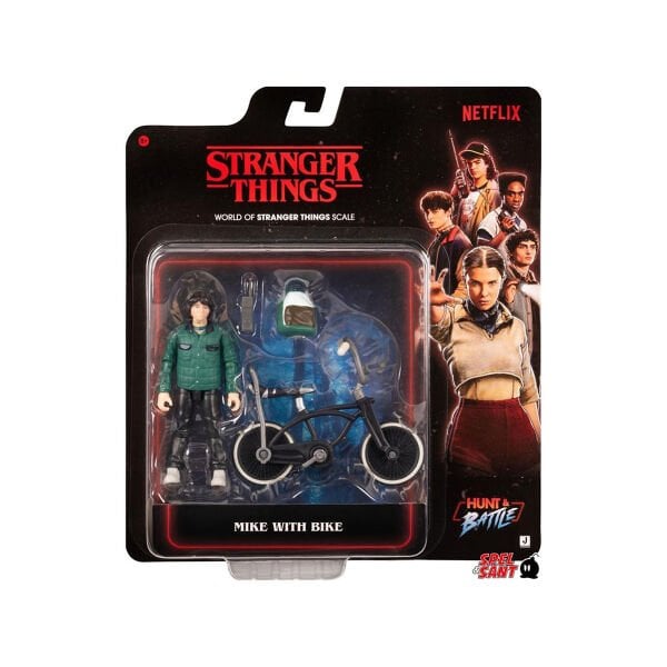 STRT0107 Stranger Things Bisikletli Figür Asorti