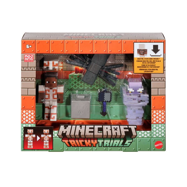 JKK15 HLB21 Minecraft 3lü Aksiyon Figür Seti 8 cm