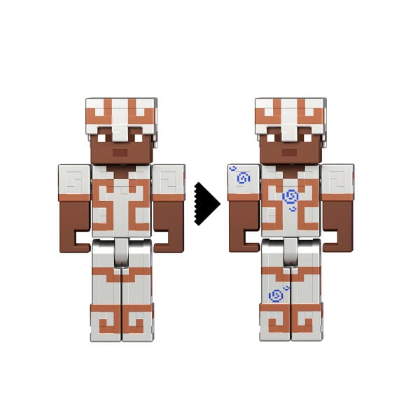 JKK15 HLB21 Minecraft 3lü Aksiyon Figür Seti 8 cm