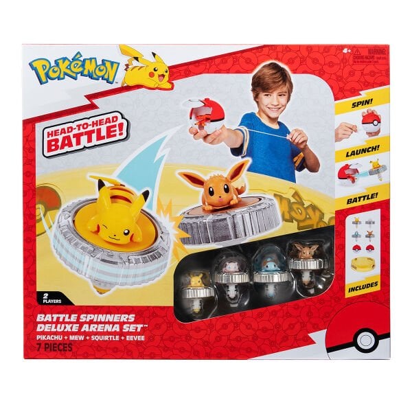 POK PKW4408 Pokemon Battle Spinner Deluxe Arena Set