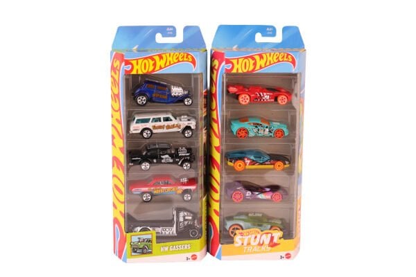 1806 Hot Wheels Beşli Araba Seti