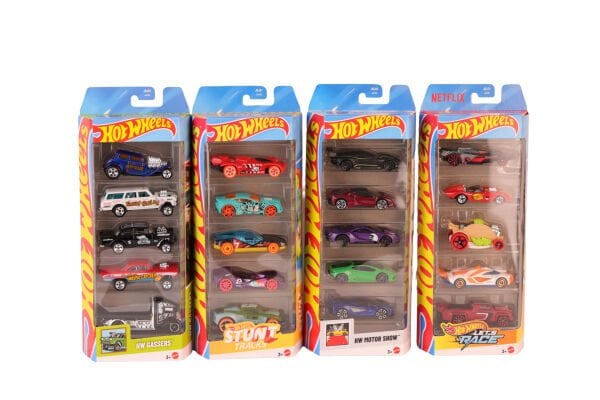 1806 Hot Wheels Beşli Araba Seti