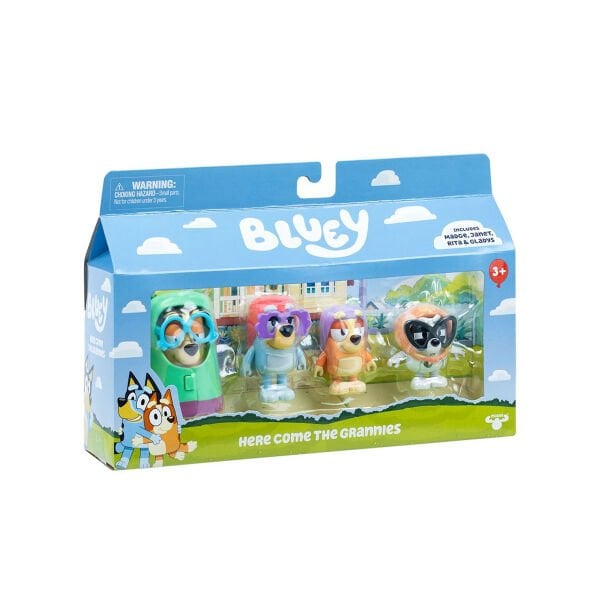BLUEY 19201 Bluey 4lü Figür Seti Asorti