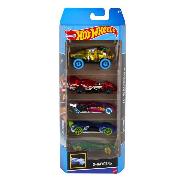 1806 Kampanya - Hot Wheels Beşli Araba Seti - ERKOL özel kampanya fiyatı