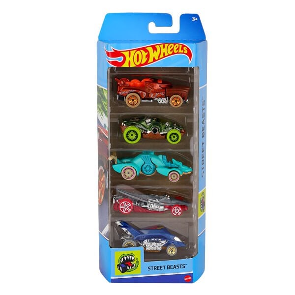 1806 Kampanya - Hot Wheels Beşli Araba Seti - ERKOL özel kampanya fiyatı