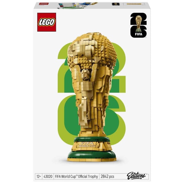 43020 Lego Editions FIFA Dünya Kupası Resmi Kupa 2842 parça +12 yaş