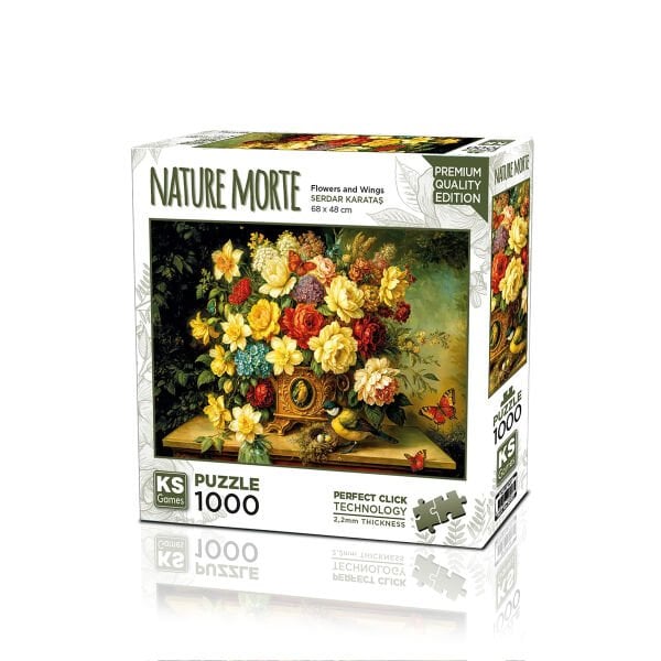 20857 PUZZLE 1000 Flowers and Wings