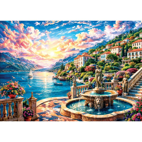 22541 PUZZLE 2000 SUNLİT RİVİERA