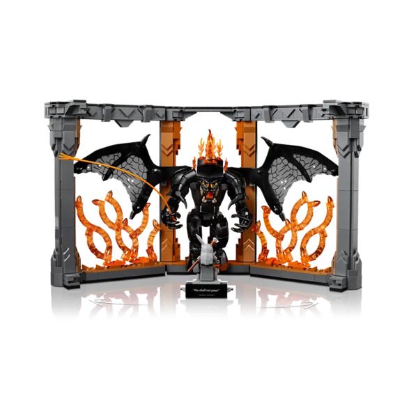 10367 Lego icons - Yüzüklerin Efendisi: Balrog™ Kitaplık Dekoru 1201 parça +18 yaş