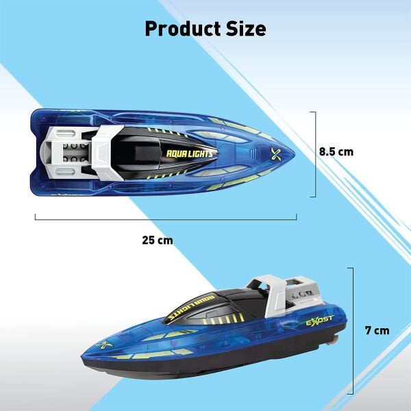 SIL 20606 Exost Aqua Lights Uzaktan Kumandalı Sürat Teknesi