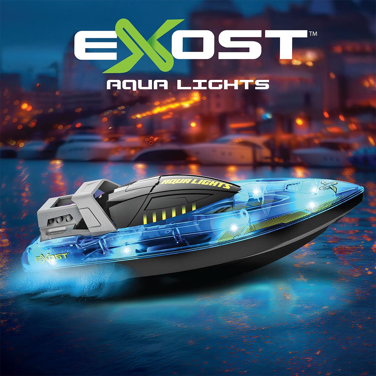 SIL 20606 Exost Aqua Lights Uzaktan Kumandalı Sürat Teknesi | Erkol Oyuncak