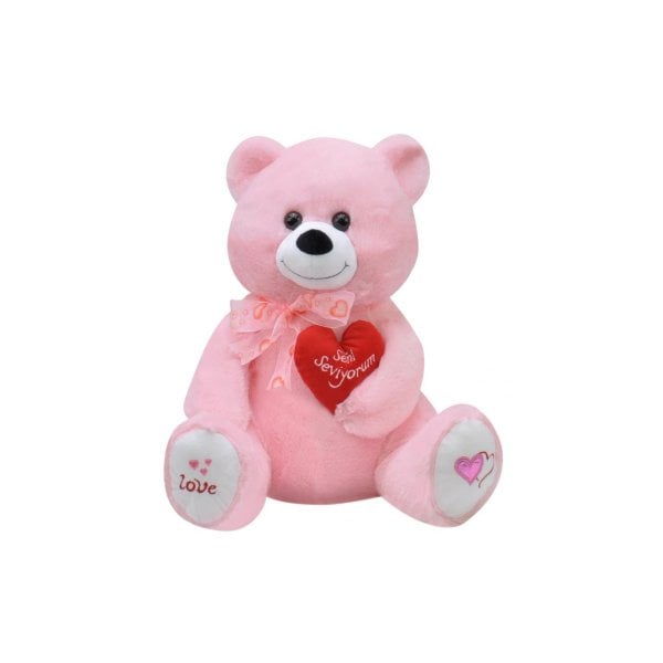 1045P SL Tıkıl Ayı 65 cm Pembe