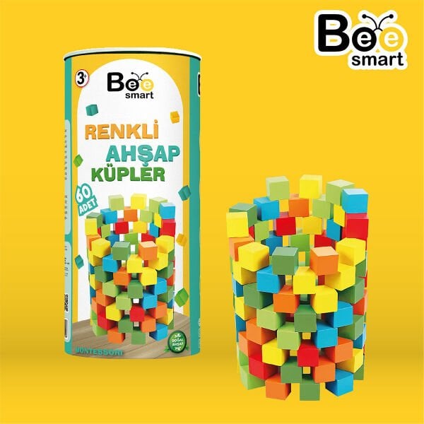 BS5700 BEE SMART RENKLİ AHŞAP KÜPLER