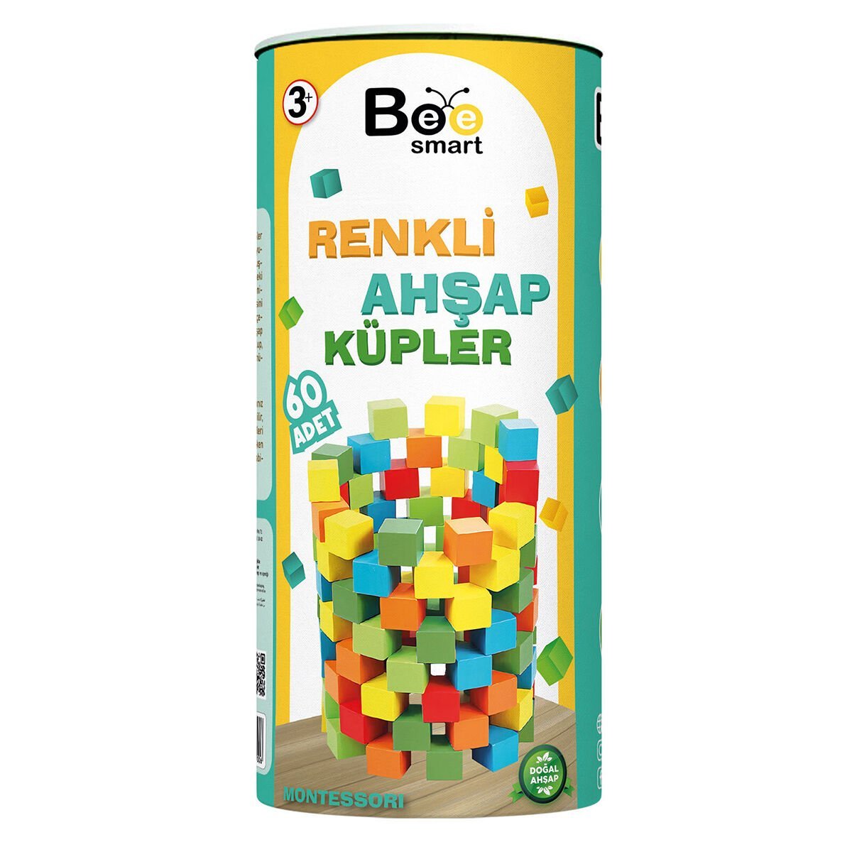BS5700 BEE SMART RENKLİ AHŞAP KÜPLER