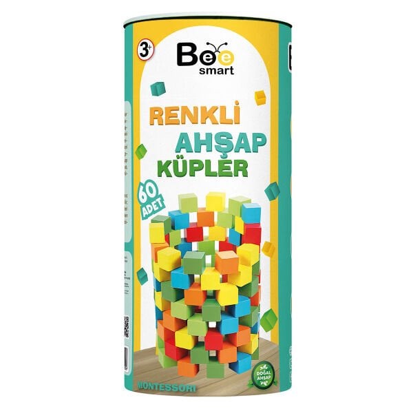 BS5700 BEE SMART RENKLİ AHŞAP KÜPLER
