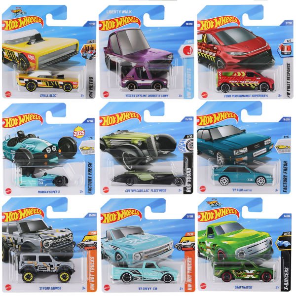 5785 Hot Wheels Araba 72 adet koli ile satılır. Koli fiyatıdır.