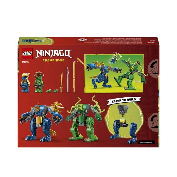 71853 Lego Ninjago Jayin Ejderha Robotu Savaşı 107 parça +4