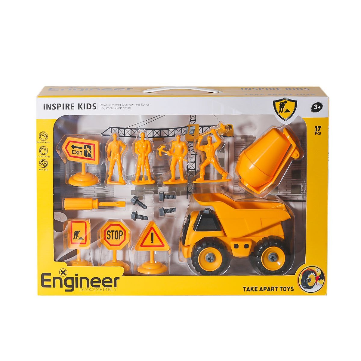 CNM-15 17 PARÇA SÖK TAK KAMYON OYUN SETİ 24