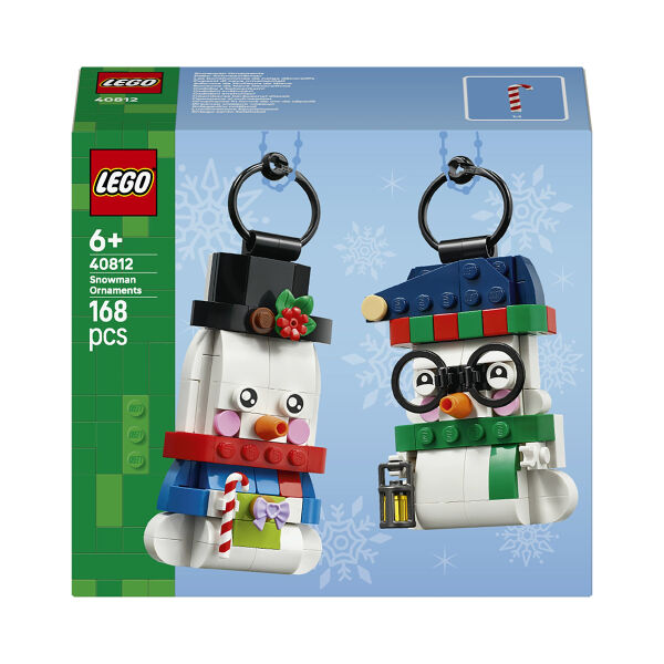 40812 Lego iconic Kardan Adam Süsleri 168 parça +6 yaş