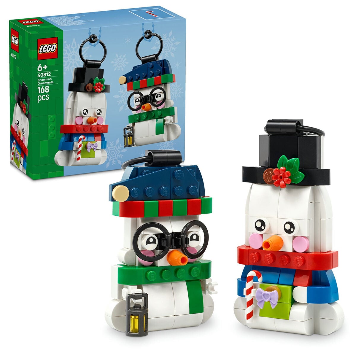 40812 Lego iconic Kardan Adam Süsleri 168 parça +6 yaş