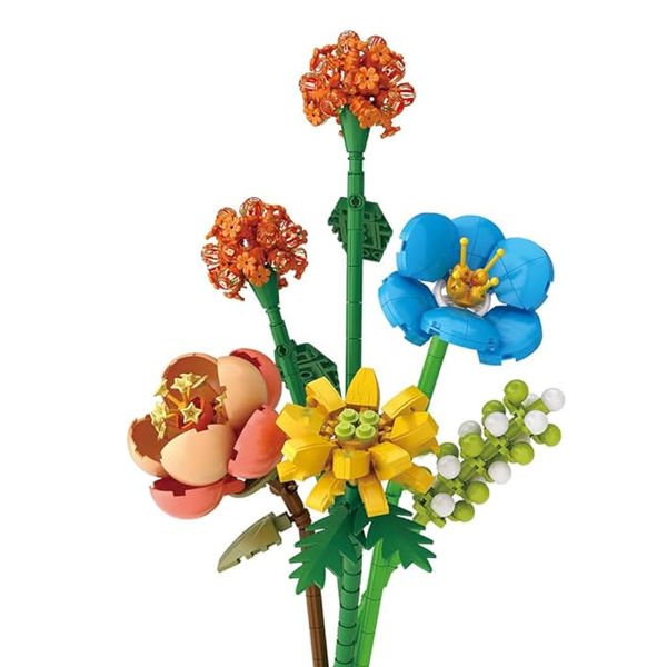 LZ4601 LOZ Eternal Flowers Serisi - ''Alacakaranlık Turuncu Işık'' 633 Parça Yapım Seti