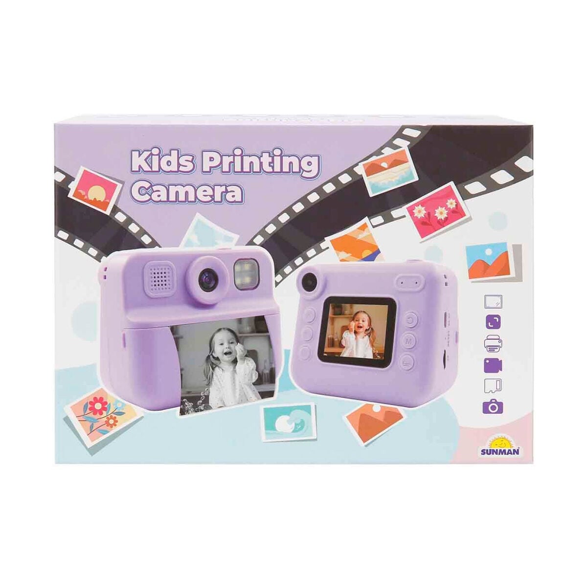 5322 SUN-RST-BASKILI ÇOCUK FOTOĞRAF MAKİNESİ 4.4W 1200MAH.3R.6D.