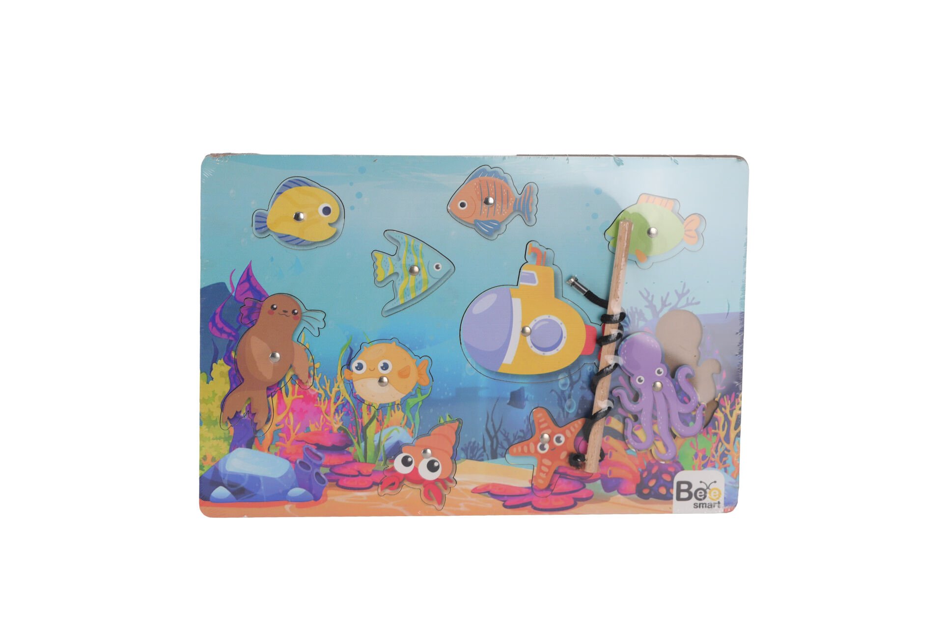 BS5860 BEE SMART AHŞAP BALIK TUTMA PUZZLE