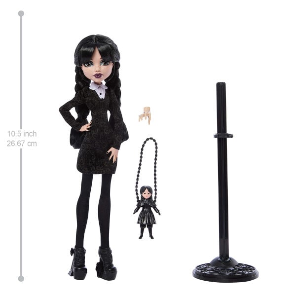 JNJ91 Monster High Wednesday Addams Bebek