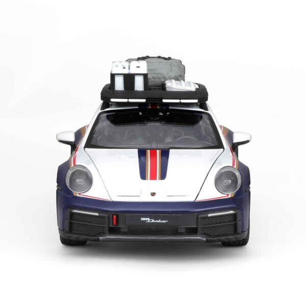 28029 Burago 1:24 Porsche 911 Dakar Model Araba -Sunman