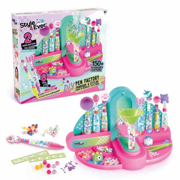 28823 SUN-CNL-HOBİ SET STYLE 4EVER 3IN1 KALEM FABRİKASI