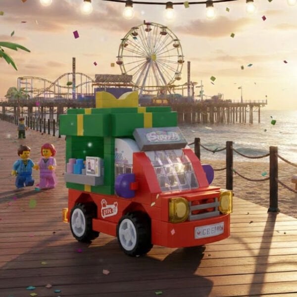 LZ-8637 LOZ HEDİYE ARABASI 180 PARÇA BLOCK OYUNCAK-MİNİ POŞET