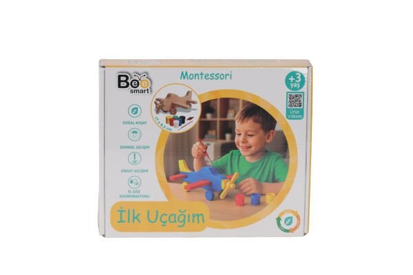 BS5873 BEE SMART İLK UÇAĞIM AHŞAP BOYAMA SETİ