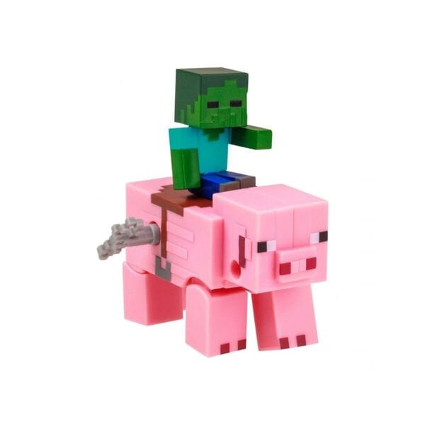 PMI/MC1014 MİNECRAFT 3D KURMA MEKANİZMALI FİGÜRLER 2Lİ ASORTİ