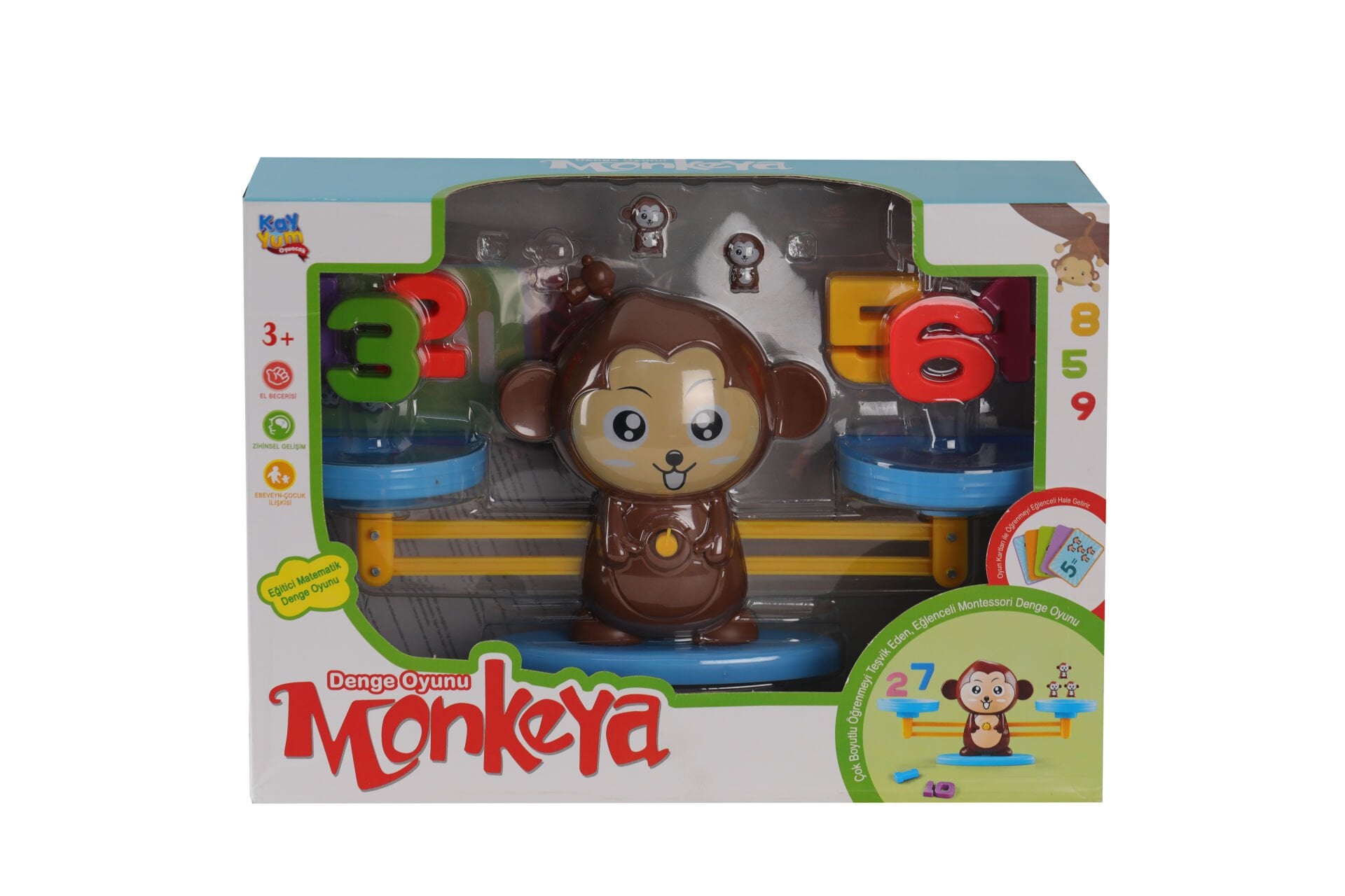 2321 EĞİTİCİ DENGE MAYMUNU PENCERELİ 12